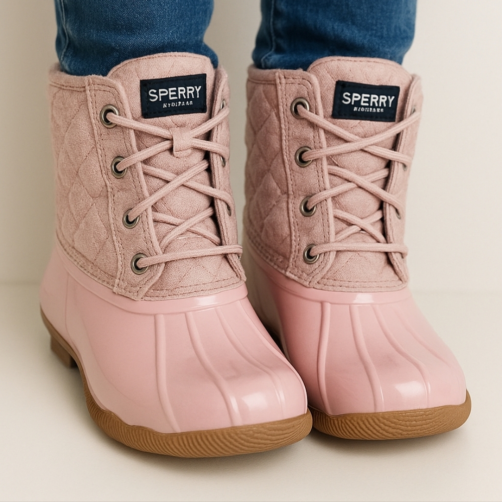 Sperry Big Kids Saltwater Duck Boots | size 2M